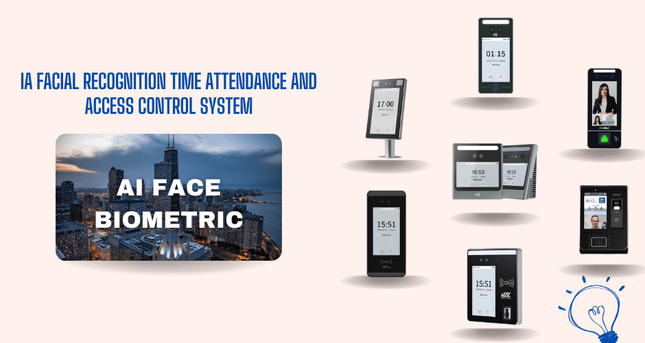 IA Facial Recognition Time Attendance and Access Control System